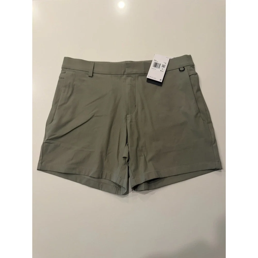 Nike 24.7 PerfectStretch Dri-FIT 6in Shorts Steel Green HQ6933-320 Mens 34 NWT